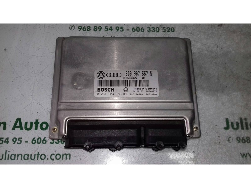 Recambio de centralita motor uce para audi a4 berlina (b5) 1.8 referencia OEM IAM 8D0907557S 0261204183 BOSCH