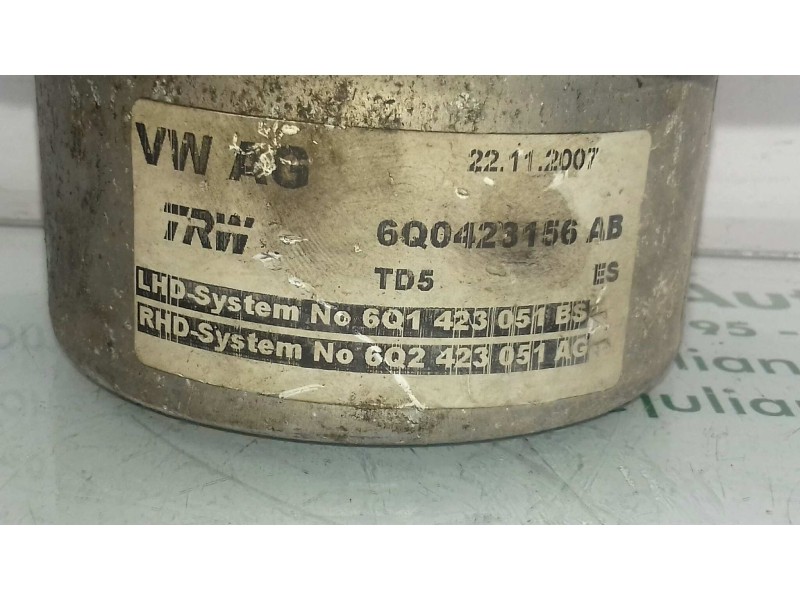 Recambio de bomba servodireccion para seat ibiza (6l1) cool referencia OEM IAM 6Q0423156AB 6Q1423051BS TRW