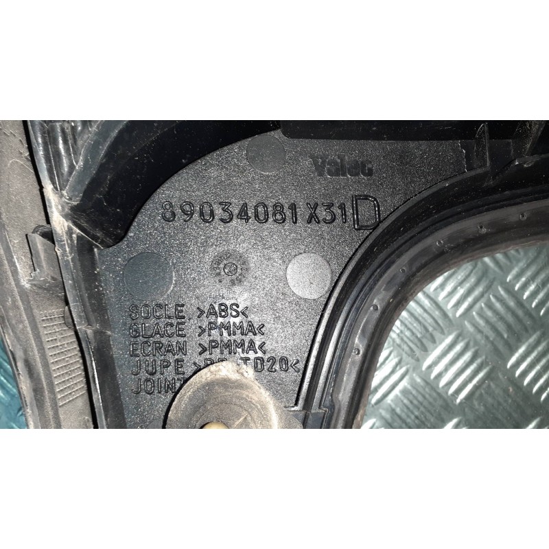Recambio de piloto trasero derecho interior para citroen c5 berlina sx (e) referencia OEM IAM 9650115980  89034081X31