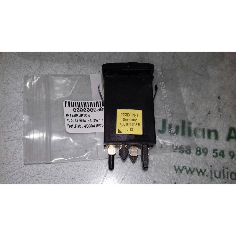 Recambio de interruptor para audi a4 berlina (b5) 1.8 referencia OEM IAM 4D0941503B 5 PINES LUNA TERMICA