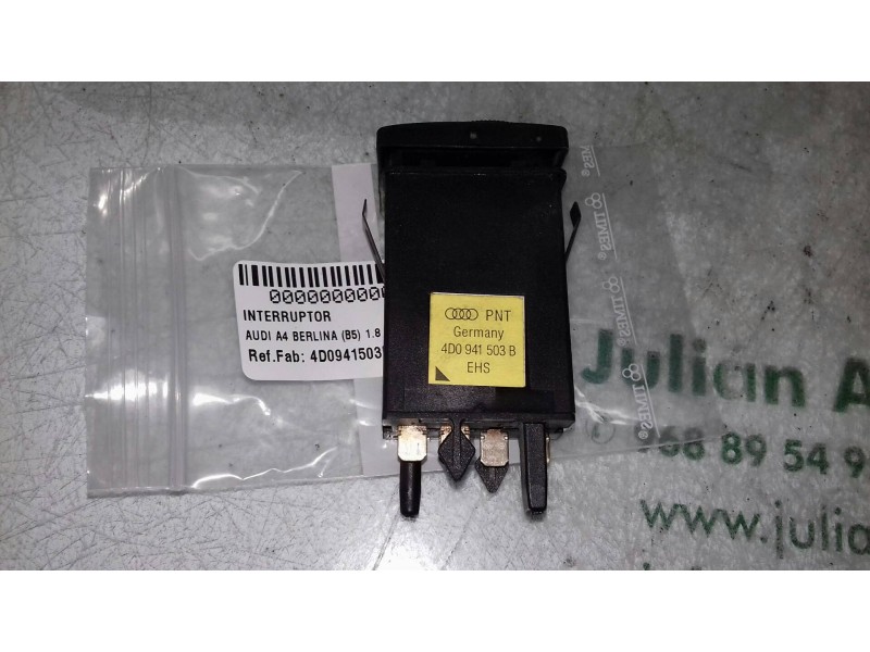 Recambio de interruptor para audi a4 berlina (b5) 1.8 referencia OEM IAM 4D0941503B 5 PINES LUNA TERMICA