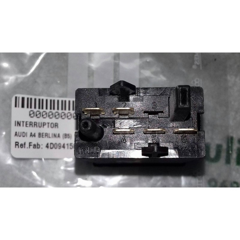 Recambio de interruptor para audi a4 berlina (b5) 1.8 referencia OEM IAM 4D0941503B 5 PINES LUNA TERMICA