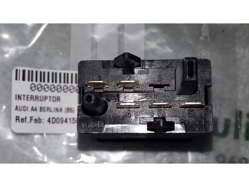 Recambio de interruptor para audi a4 berlina (b5) 1.8 referencia OEM IAM 4D0941503B 5 PINES LUNA TERMICA