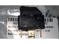 Recambio de mando elevalunas trasero izquierdo para audi a4 berlina (b5) 1.8 referencia OEM IAM 4D09598550 4D09598550C 5 PINES 2