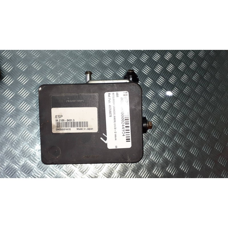 Recambio de abs para mitsubishi grandis (na0w) 2.0 di-d inform referencia OEM IAM 4670A078 06210904313 06210202644