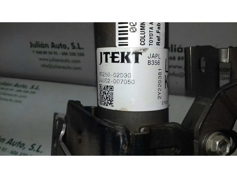 Recambio de columna direccion para toyota auris active referencia OEM IAM 4525002D30 JG412000020 8965012090