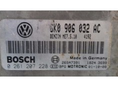 Recambio de centralita motor uce para seat ibiza (6k1) signo referencia OEM IAM 6K0906032AC 0261207228 BOSCH 2