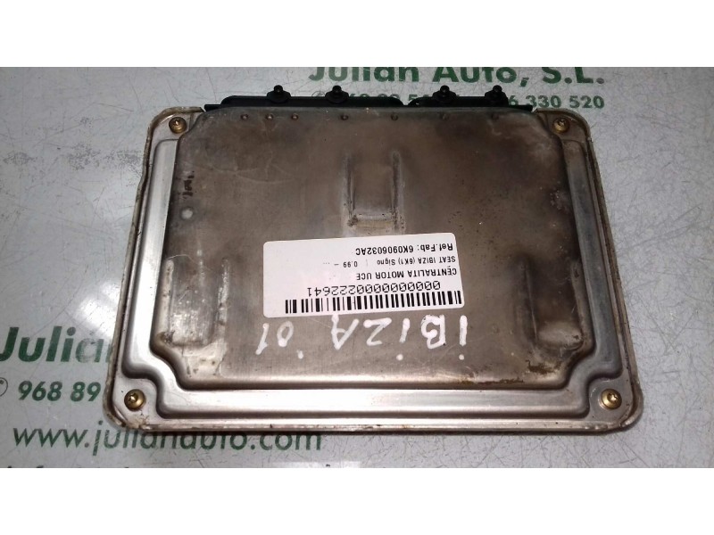 Recambio de centralita motor uce para seat ibiza (6k1) signo referencia OEM IAM 6K0906032AC 0261207228 BOSCH