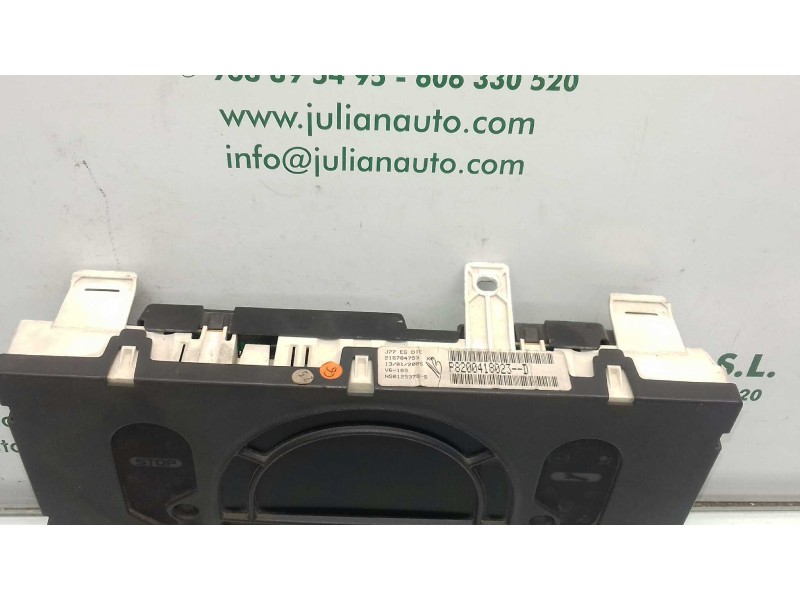 Recambio de cuadro instrumentos para renault modus confort dynamique referencia OEM IAM P8200418023D 8200418023D JOHNSON CONTROL