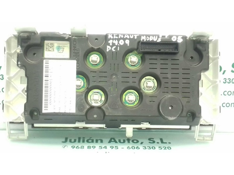 Recambio de cuadro instrumentos para renault modus confort dynamique referencia OEM IAM P8200418023D 8200418023D JOHNSON CONTROL
