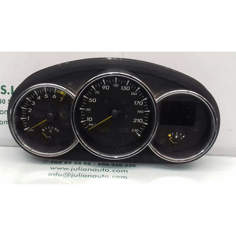 Recambio de cuadro instrumentos para renault fluence dynamique referencia OEM IAM 248106969R 281216746 JOHNSON CONTROLS