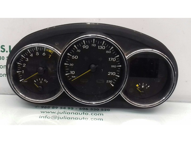 Recambio de cuadro instrumentos para renault fluence dynamique referencia OEM IAM 248106969R 281216746 JOHNSON CONTROLS