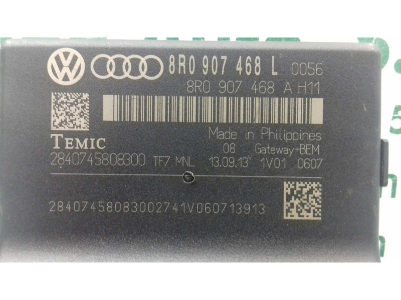 Recambio de modulo electronico para audi a5 sportback (8t) 2.0 tdi (110kw) referencia OEM IAM 8R0907468L 8R0907468A 