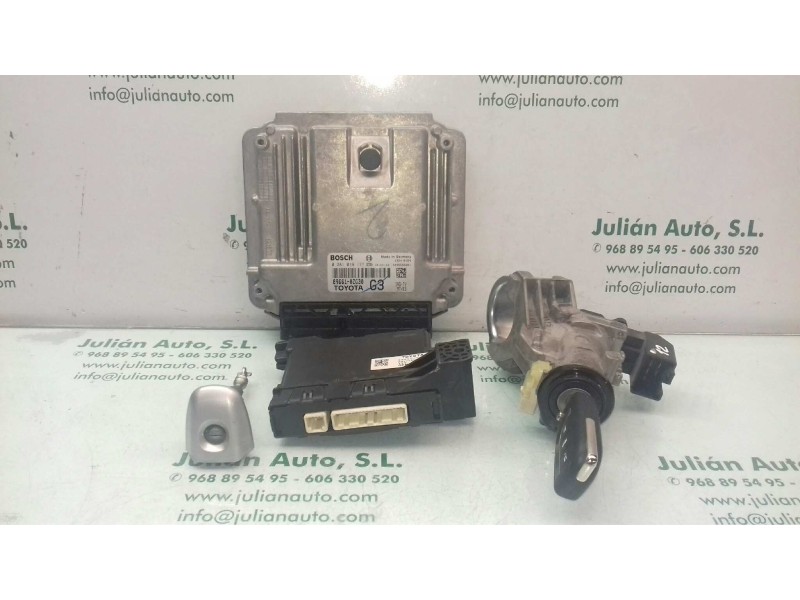 Recambio de centralita motor uce para toyota auris active referencia OEM IAM 896610ZG30 0281019177 KIT - BOSCH