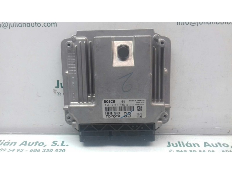 Recambio de centralita motor uce para toyota auris active referencia OEM IAM 896610ZG30 0281019177 KIT - BOSCH