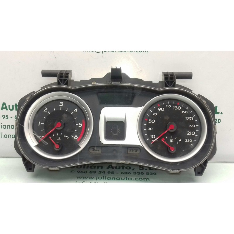 Recambio de cuadro instrumentos para renault clio iii emotion referencia OEM IAM 8200582705H 2RPF10A855A VISTEON