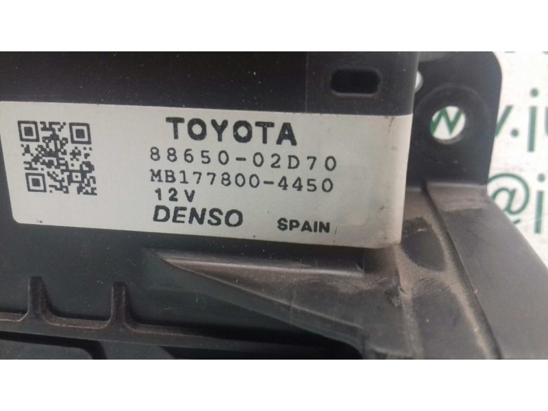 Recambio de centralita motor uce para toyota auris active referencia OEM IAM 896610ZG30 0281019177 KIT - BOSCH
