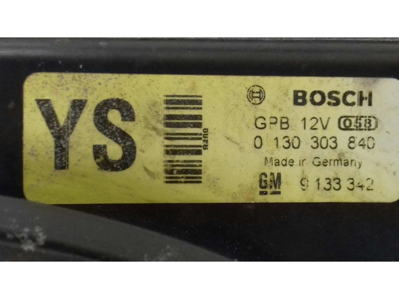 Recambio de electroventilador para opel astra g berlina edition referencia OEM IAM 0130303840 9133342 BOSCH