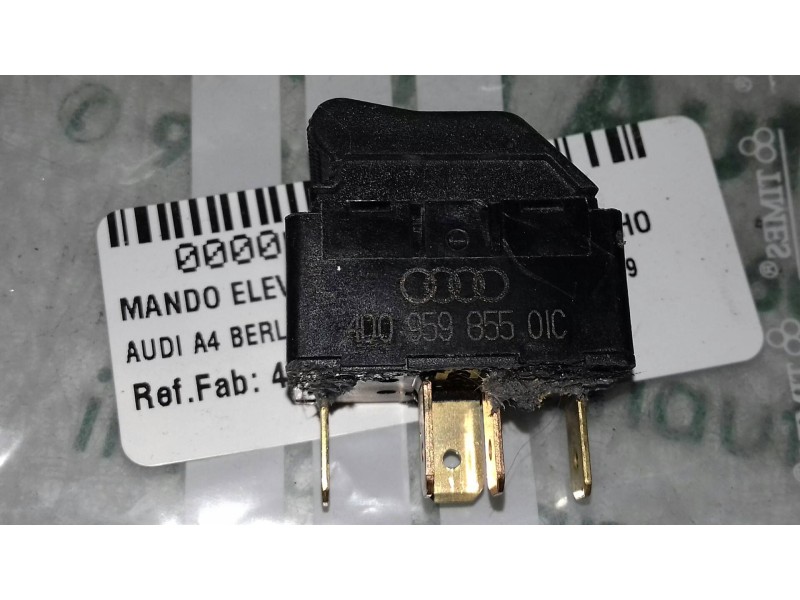 Recambio de mando elevalunas trasero derecho para audi a4 berlina (b5) 1.8 referencia OEM IAM 4D0959855  5 PINES