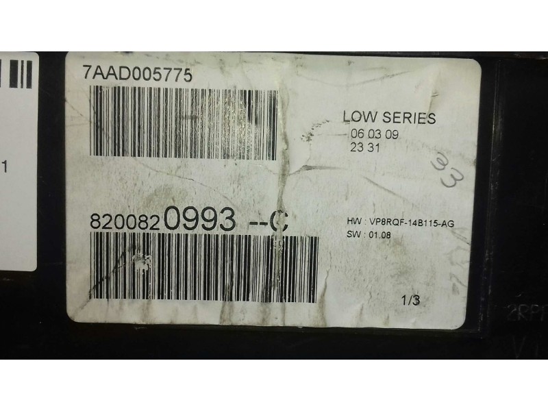 Recambio de cuadro instrumentos para renault clio iii expression referencia OEM IAM 8200820993C 2RPF10A855A VISTEON