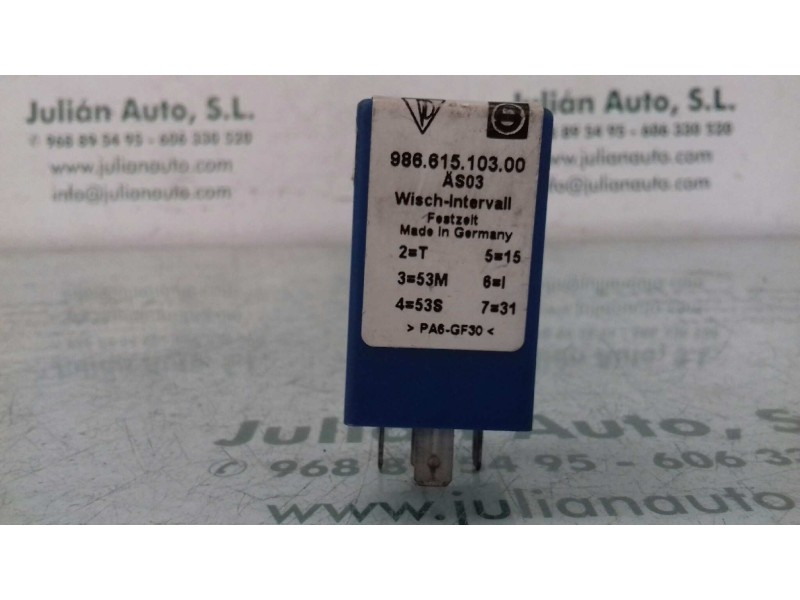 Recambio de rele para porsche boxster (typ 986) básico referencia OEM IAM 98661510300  