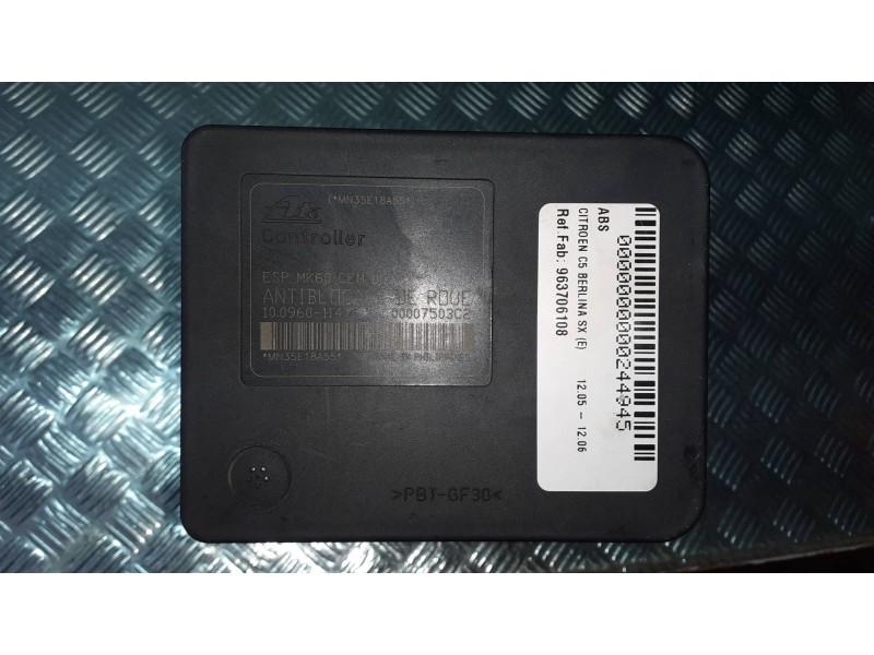 Recambio de abs para citroen c5 berlina sx (e) referencia OEM IAM 963706108 10020601894 0096011473