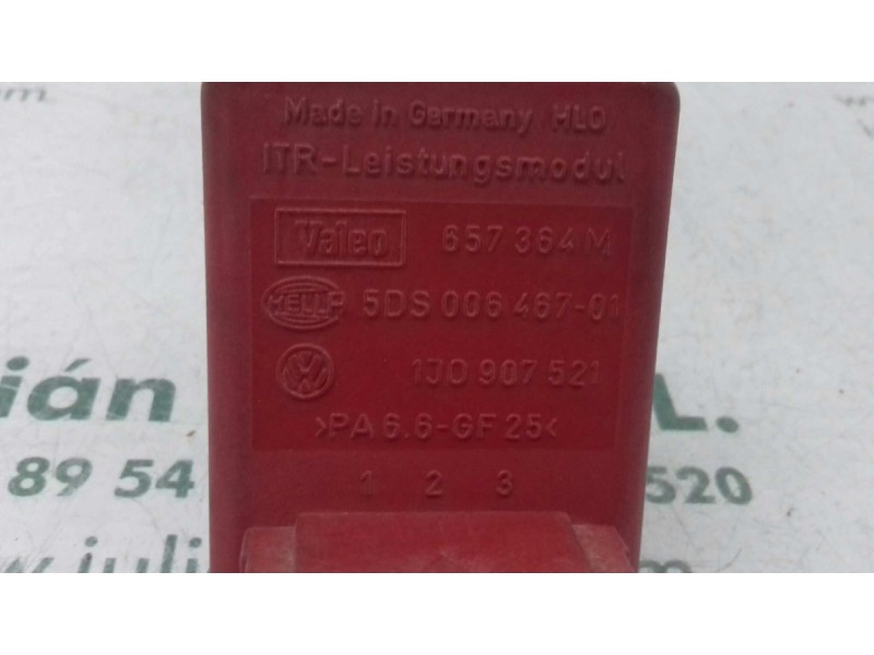 Recambio de resistencia calefaccion para porsche boxster (typ 986) básico referencia OEM IAM 1J0907521 5DS00646701 