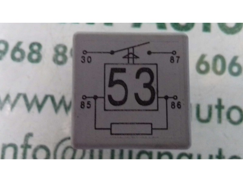 Recambio de rele para porsche boxster (typ 986) básico referencia OEM IAM 141951253B 20240072 RELE 53