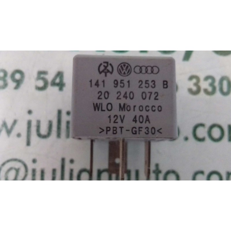 Recambio de rele para porsche boxster (typ 986) básico referencia OEM IAM 141951253B 20240072 RELE 53