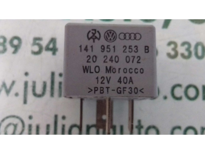 Recambio de rele para porsche boxster (typ 986) básico referencia OEM IAM 141951253B 20240072 RELE 53