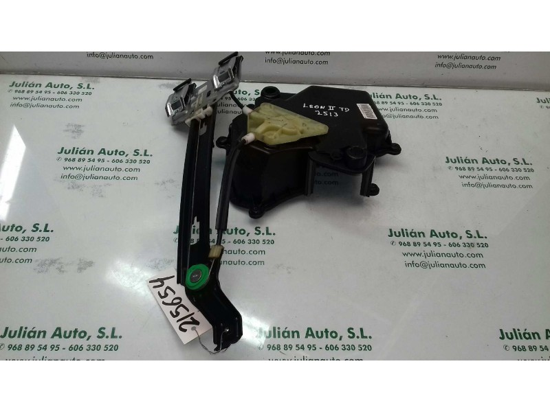 Recambio de elevalunas trasero derecho para seat leon (1p1) style ecomotive referencia OEM IAM 1P0839402C 1P0867444A ELECTRICO