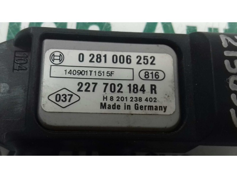 Recambio de sensor presion para renault megane iii berlina 5 p dynamique referencia OEM IAM 227702184R 0281006252 BOSCH