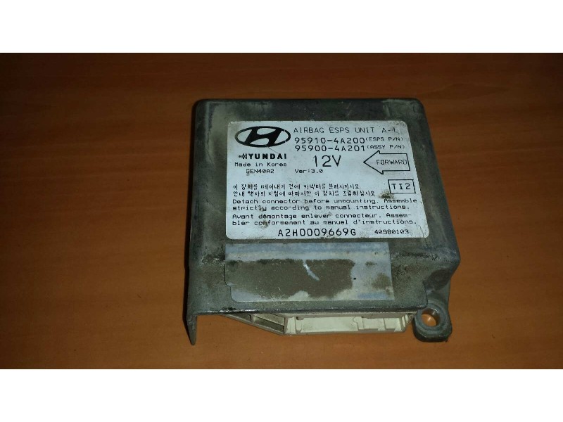 Recambio de centralita airbag para hyundai h 1 h 1 furg.caja cerr.c. puerta referencia OEM IAM 959104A200 959004A201 GEN40A2
