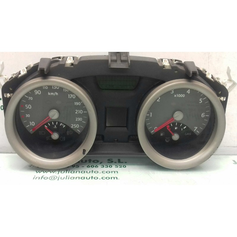 Recambio de cuadro instrumentos para renault megane ii berlina 5p luxe privilege referencia OEM IAM 8200292072  VISTEON