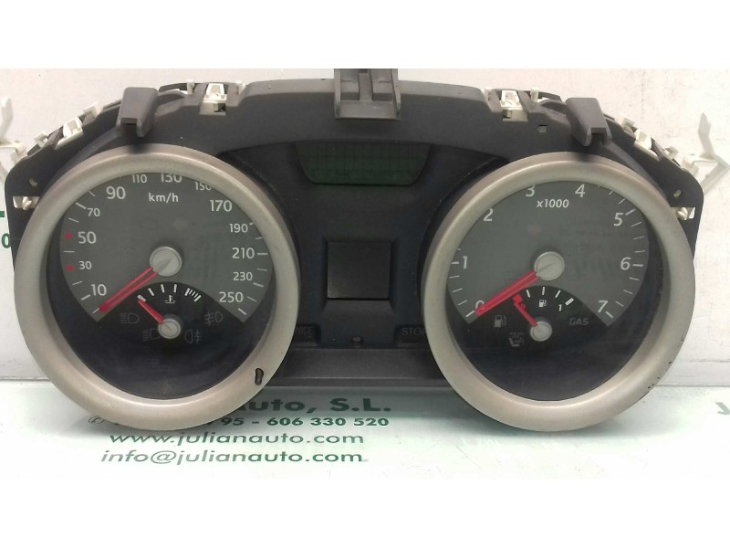 Recambio de cuadro instrumentos para renault megane ii berlina 5p luxe privilege referencia OEM IAM 8200292072  VISTEON