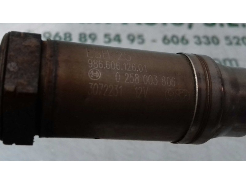 Recambio de sonda lambda para porsche boxster (typ 986) básico referencia OEM IAM 98660612601 0258003806 3072231