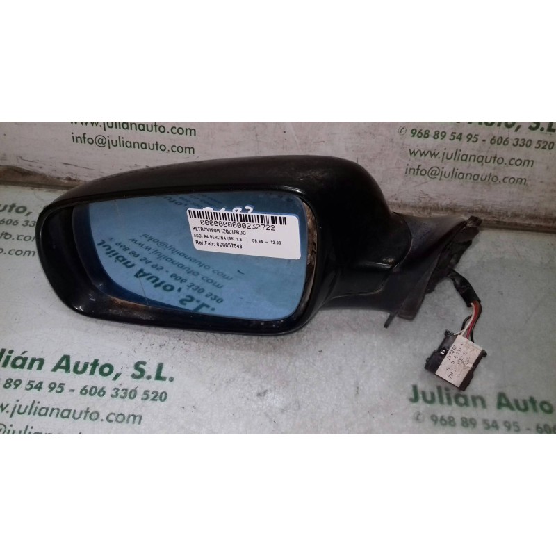 Recambio de retrovisor izquierdo para audi a4 berlina (b5) 1.8 referencia OEM IAM 8D0857548  ELECTRICO