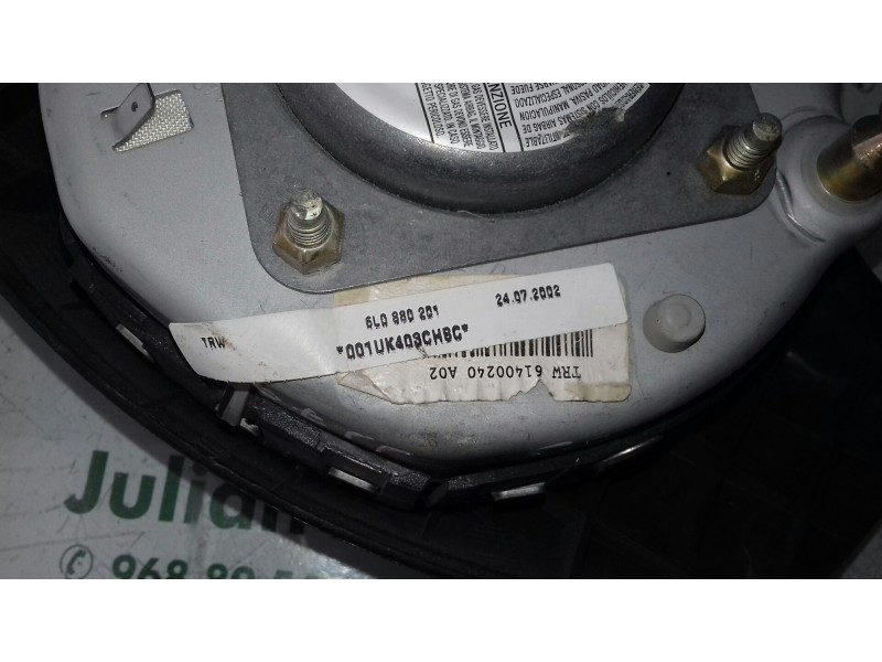 Recambio de airbag delantero izquierdo para seat ibiza (6l1) stella referencia OEM IAM 6L0880201 61400240A02 TRW