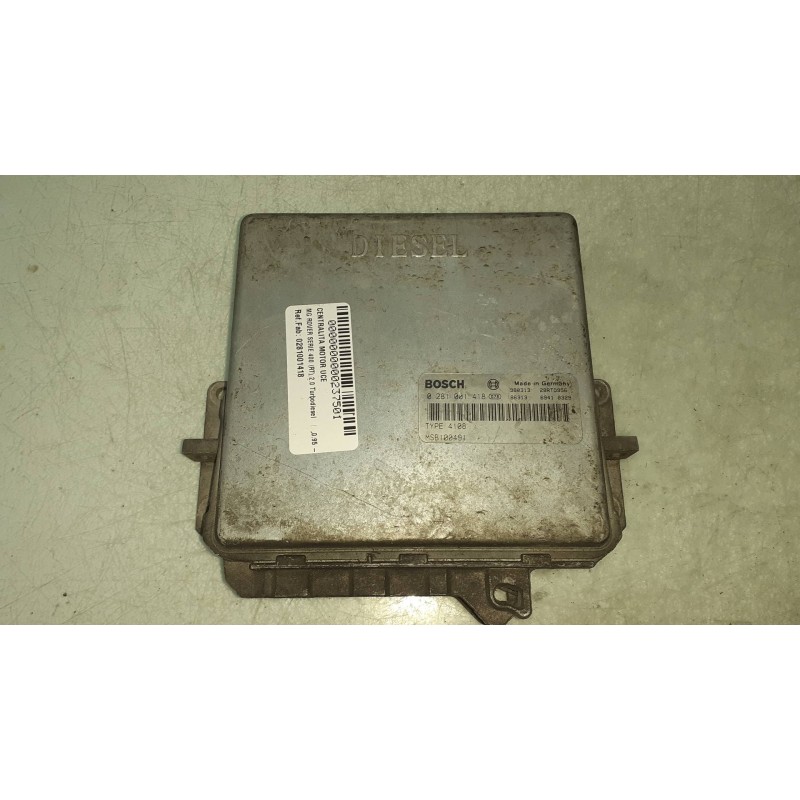 Recambio de centralita motor uce para mg rover serie 400 (rt) 2.0 turbodiesel referencia OEM IAM 0281001418  BOSCH