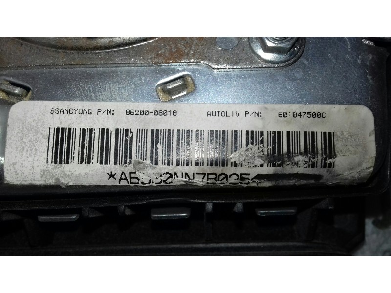 Recambio de airbag delantero izquierdo para ssangyong rexton rx 290 plus referencia OEM IAM 8620008010  