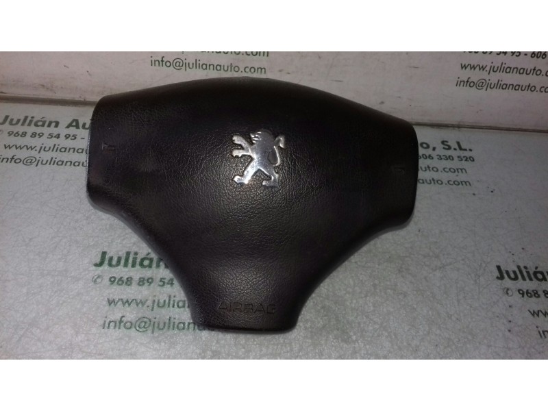 Recambio de airbag delantero izquierdo para peugeot 206 berlina x-line referencia OEM IAM 96441166ZR  DOS CONECTORES