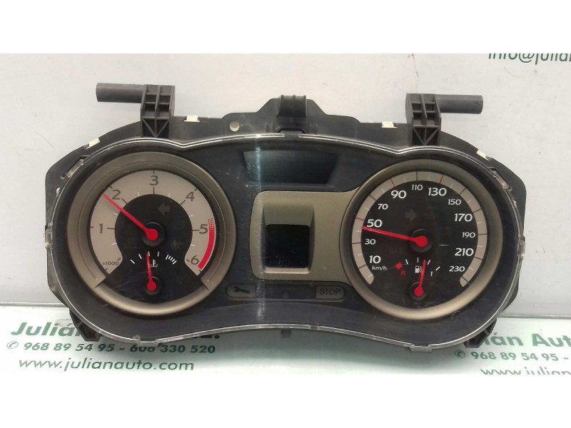 Recambio de cuadro instrumentos para renault clio iii emotion referencia OEM IAM 8200582709G 8200582709 VISTEON