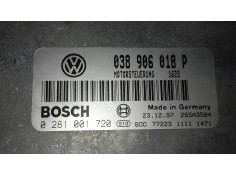 Recambio de centralita motor uce para audi a4 berlina (b5) 1.9 tdi referencia OEM IAM 038906018P 0281001720 BOSCH 2