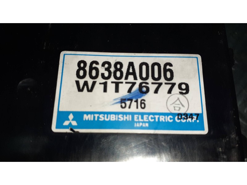 Recambio de modulo electronico para mitsubishi grandis (na0w) 2.0 di-d inform referencia OEM IAM 8638A006  W1T76779
