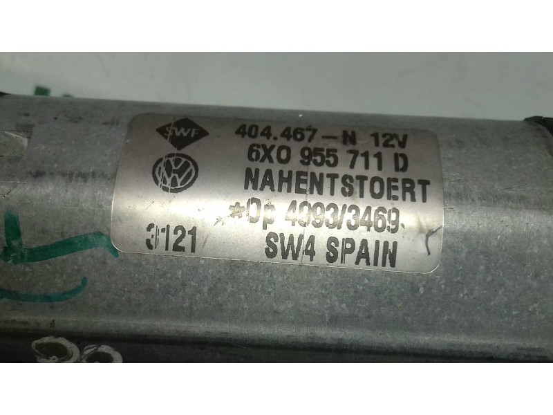 Recambio de motor limpia trasero para seat arosa (6h1) select referencia OEM IAM 6X0955711D  