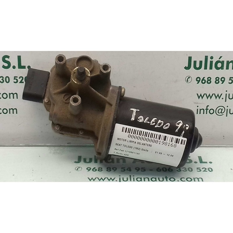 Recambio de motor limpia delantero para seat toledo (1m2) stella referencia OEM IAM 1J1955113C 443122334017 