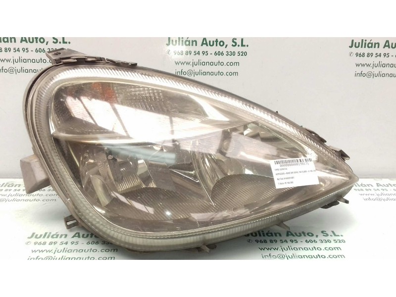 Recambio de faro derecho para mercedes-benz clase a (w168) 160 (168.033) referencia OEM IAM A1688201861 0301192202 