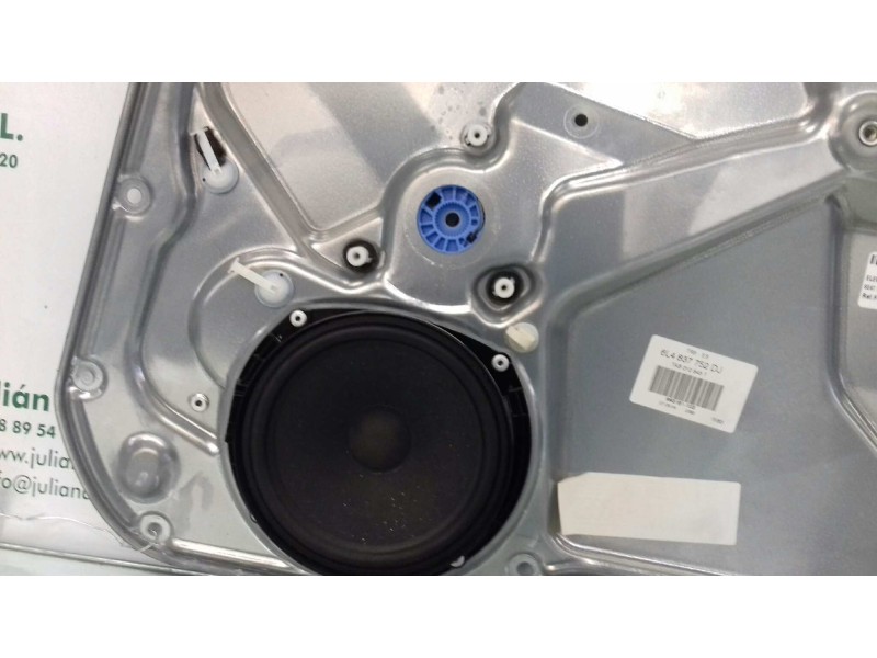 Recambio de elevalunas delantero derecho para seat ibiza (6l1) stella referencia OEM IAM 6L4837752DJ 6L4837756N ELECTRICO