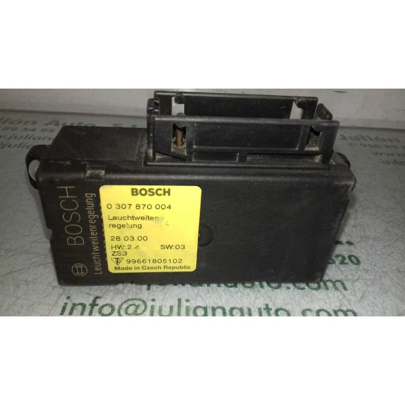 Recambio de modulo confort para porsche boxster (typ 986) básico referencia OEM IAM 99661805102 0307870004 DE LUMINOSIDAD