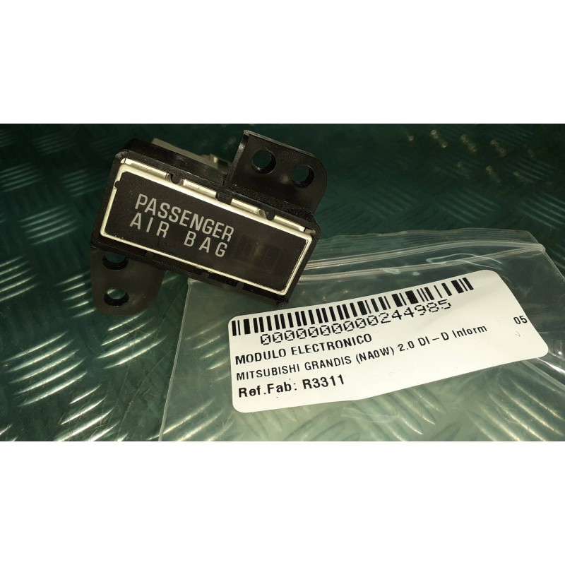 Recambio de modulo electronico para mitsubishi grandis (na0w) 2.0 di-d inform referencia OEM IAM R3311 CONECTOR 3 PINES PASSENGE